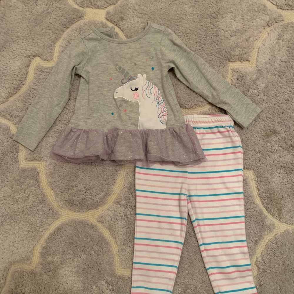 Baby girl matching set